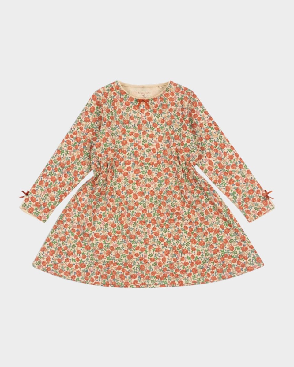 Girl's Drey Floral-Print Dress, Size 18M